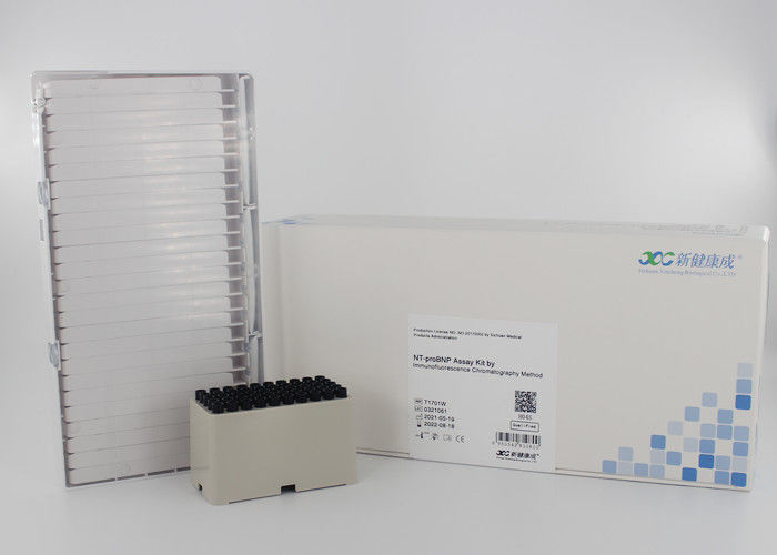 25pcs γρήγορη εξάρτηση NT ProBNP δοκιμής δεικτών POCT καρδιακή για τη συσκευή ανάλυσης 5 καναλιών