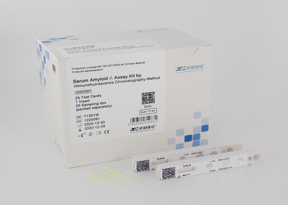 100pcs Amyloid Α ορών sAA CE εξαρτήσεων δοκιμής που εγκρίνεται γρήγορο για το αίμα