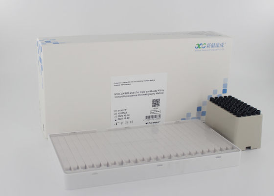 Immunoassay Poct καρδιακές καρδιακές παθήσεις CTnI CK ΜΒ Myo εξαρτήσεων δοκιμής δεικτών